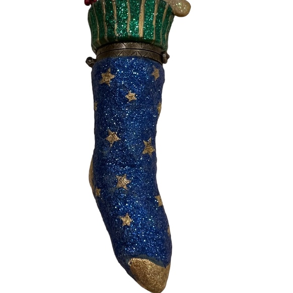 Katherine’s Collection hinged trinket box stocking ornament - Picture 5 of 6